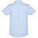 Camisa Thc London oxford para hombre Azul claro detalle 3