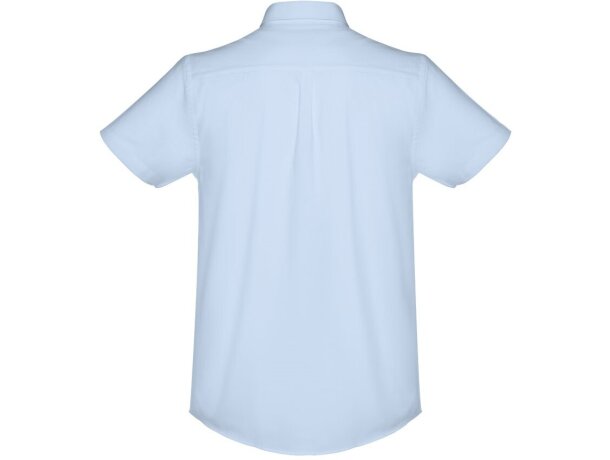 Camisa Thc London oxford para hombre Azul claro detalle 3