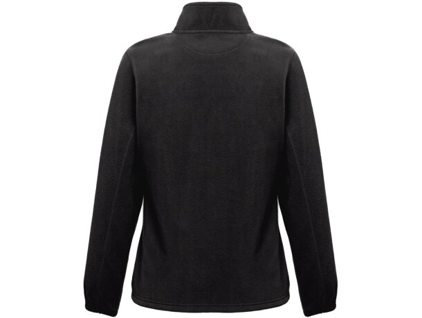 Chaqueta polar Gama Women con cremallera y bolsillos Negro detalle 15