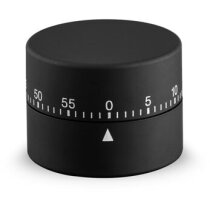 Temporizador Montigny gomoso negro personalizado