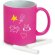 Taza Lynch de cerámica 350 mL rosa