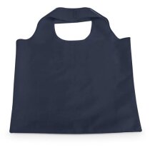 Bolsa plegable personalizada poliéster 190T compacta amarilla 485x420