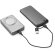 Batería externa magnética Warshel 10 con carga inalámbrica 15w Gris oscuro detalle 9