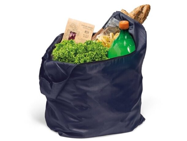 Bolsa plegable. azul marino