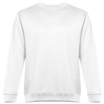 Sudadera unisex Delta Wh en algodón blanco