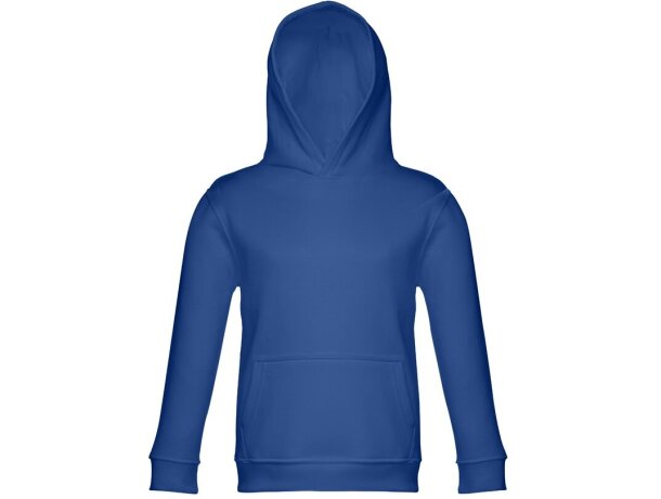 Sudadera Phoenix Kids con capucha para niños, algodón y poliéster Azul royal detalle 18