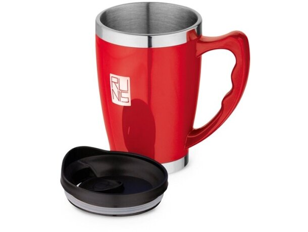 Taza Rajani de viaje 450 mL rojo