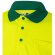 Polo bicolor alta visibilidad VL Vulcan manga larga Verde/Amarillo detalle 29