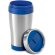 Vaso térmico de viaje personalizado azul royal