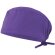 Gorro sanitario Enlil de sarga transpirable con ajuste elástico Lila