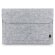 Funda Felpy Sleeve para portátil de fieltro reciclado 100% rPET Gris claro detalle 5