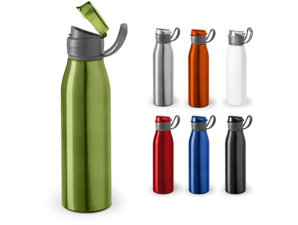 Botella de deporte.