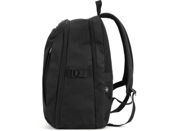 Mochila udine 25l portátil 16 pulgadas poliéster reciclado Negro detalle 6