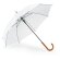 Paraguas Patti con apertura automática merchandising blanco
