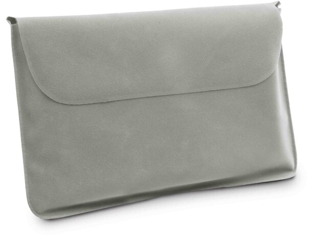 Almohadilla de viaje con funda personalizada gris