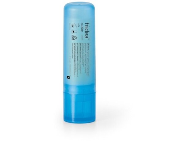 Protector labial en barra de colores azul