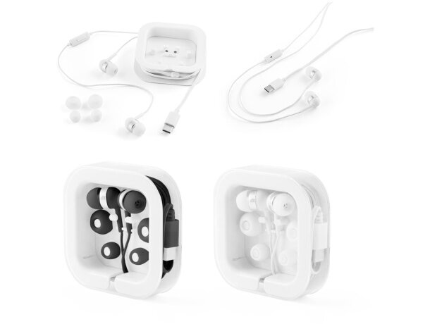 Auriculares presley con micrófono integrado y entrada usb-c detalle 1