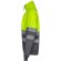 Sudadera bicolor alta visibilidad VL Thor poliéster 300 g/m² Gris/Amarillo detalle 10