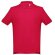 Polo Adam de algodón piqué cardado con cuello canalé Rojo detalle 80