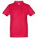 Polo Adam Kids de algodón para niños con cuello canalé Rojo detalle 19