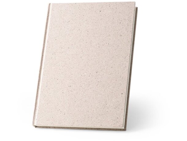 Libretas ecológicas con tapa dura de materia orgánica de elefante Natural claro detalle 9