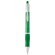 Bolígrafo publicitario de plástico ergonómico verde