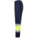 Pantalón de sarga bicolor VL Athena con bandas reflectantes Azul marino/Amarillo detalle 45