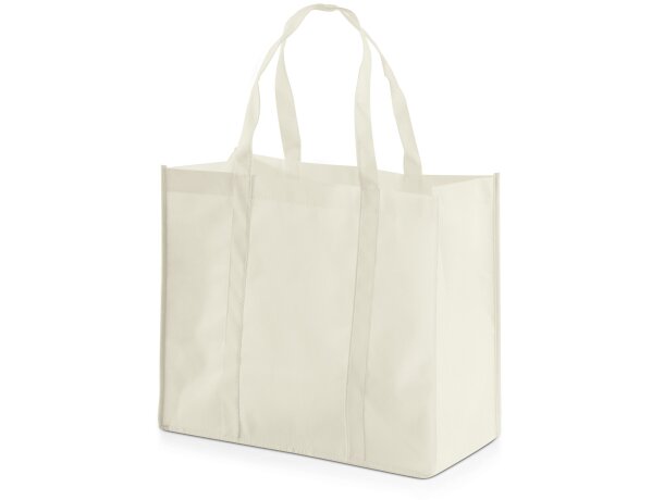 Bolsa Shopper muy resistente de non woven beige