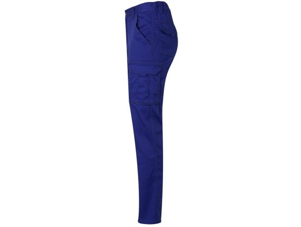 Pantalón lugh multibolsillos elástico con bolsillos de fuelle Azul royal detalle 18