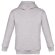 Sudadera Thc Phoenix Kids unisex para niños, con capucha gris claro matizado