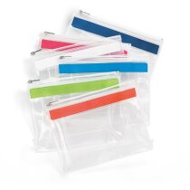 Neceser EVA transparente Chastain con cremallera