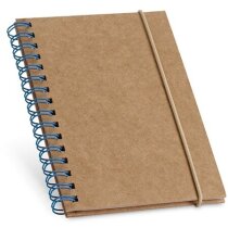Libreta de cartón reciclado y banda elástica negra personalizado Libreta de cartón reciclado y banda elástica negra personalizado