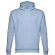 Sudadera unisex con capucha phoenix en algodón y poliéster Azul pastel detalle 23
