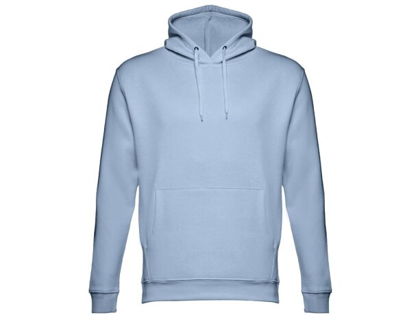 Sudadera unisex con capucha phoenix en algodón y poliéster Azul pastel detalle 23