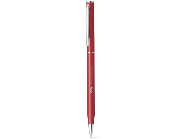 Bolígrafo de metal LESLEY METALLIC. Rojo detalle 1