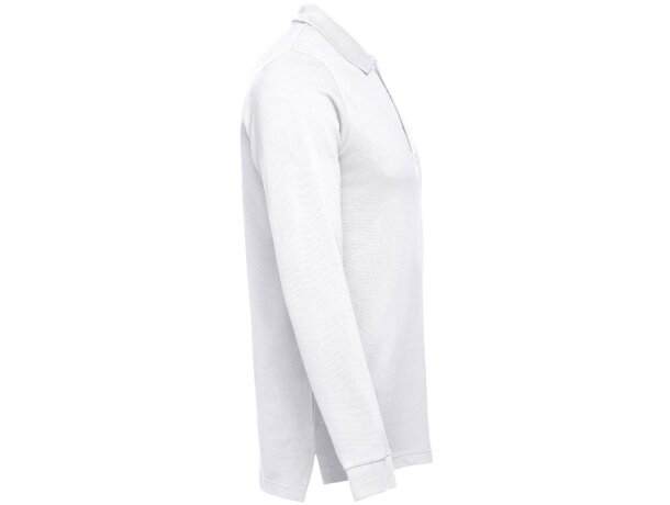 Polo manga larga Bern algodón 210 g/m² talla 3xl blanco Blanco detalle 3