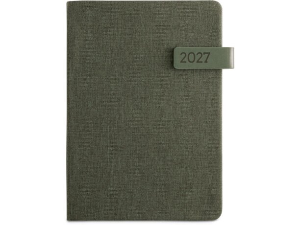 Agendas personalizadas Andresen A5 rPET reciclado con cierre elástico