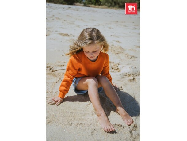 Sudadera niño Delta Kids algodón reciclado 300 g/m² detalle 1