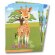 Juego Madagascar de pegatinas blanco