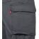 Pantalón de sarga multibolsillos Hermes con cintura elástica Gris detalle 44