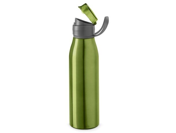 Botella De Deporte Korver de aluminio verde claro