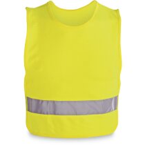 Chaleco de alta visibilidad para niños amarillo barato