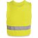 chaleco de alta visibilidad para ninos personalizado amarillo