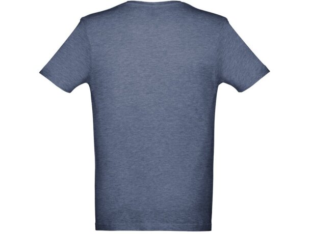 Camisetas manga corta poliéster unisex 150 g/m2 Thc Azul matizado detalle 9
