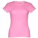 Camisetas manga corta corte entallado de algodón 150 g/m2 Thc Sofia Rosa claro detalle 63