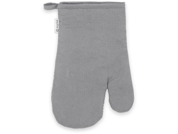 Manopla de cocina colores variados 100% algodón reciclado Hi!dea Rickey Gris detalle 5