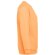 Sudadera Delta unisex de algodón y poliéster con interior cardado Naranja coral detalle 6