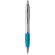 Bolígrafo con puntera de color azul claro