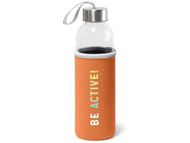 Botella de deporte. naranja