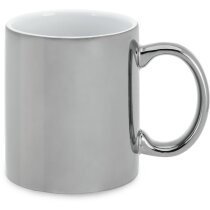 Mug acabado metalizado personalizada gris claro Mug acabado metalizado personalizada gris claro